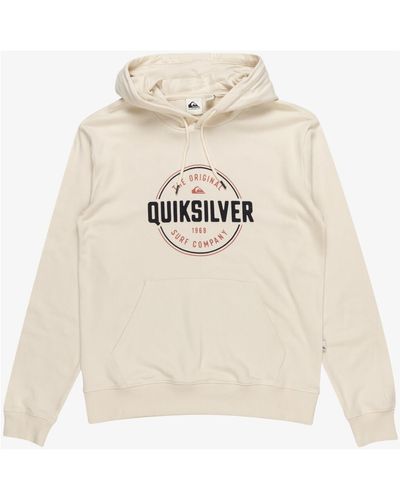 Quiksilver Sweat-shirt Circle Up - Blanc