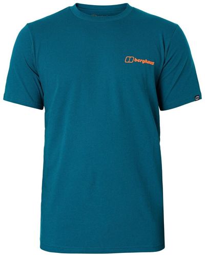 Berghaus T-shirt T-shirt Silhouettes - Bleu