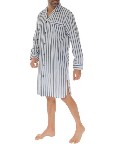 Christian Cane Pyjamas / Chemises de nuit Chemise de nuit ouvert - Gris