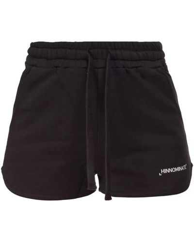hinnominate Pantalon Chemise noire shorts