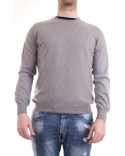 Gran Sasso Pull 55167/14290 Pull gris colombe