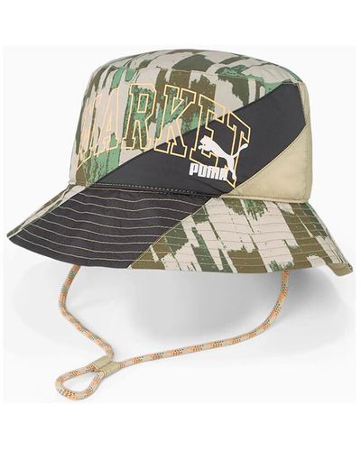 PUMA Chapeau x Market Bucket Hat / Beige - Neutre