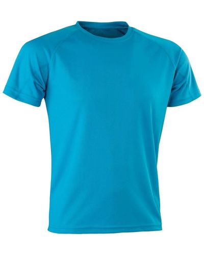 Spiro T-shirt Aircool - Bleu