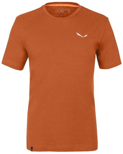 Salewa T-shirt Pure Dolomites Hemp Men's T-Shirt 28329-4170 - Orange
