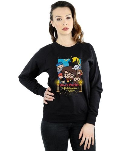 Harry Potter Sweat-shirt Philosopher's Stone Junior - Noir