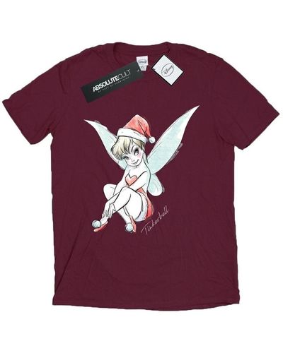 Disney T-shirt Tinkerbell Christmas Fairy - Violet