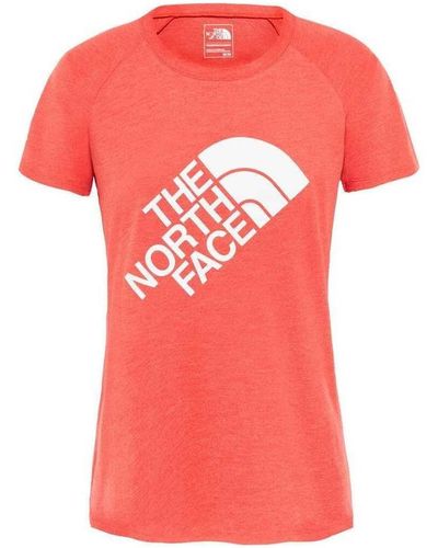 The North Face Chemise W GRAPHIC PLAY HA TN - Rose