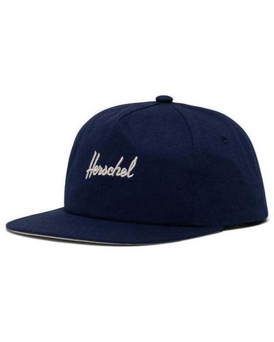 Herschel Supply Co. Chapeau Scout Embroidery Peacoat/Light Pelican - Bleu