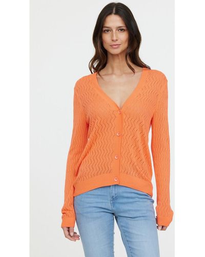 Lee Cooper Sweat-shirt Sweatshirts CAPU ML Peach - Orange