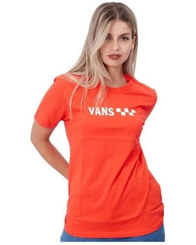 Vans Tops > t-shirts - Rouge