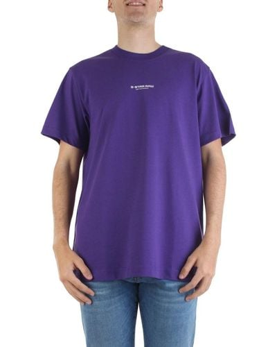G-Star RAW T-shirt D21377-C784 - Violet