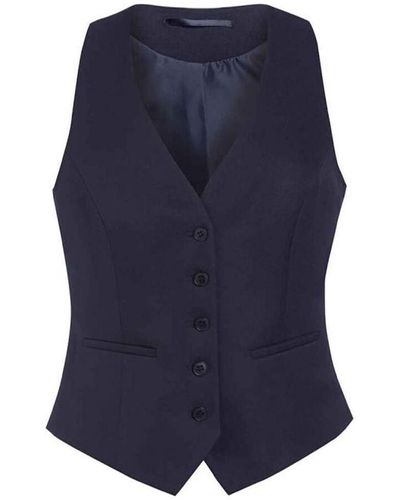 Brook Taverner Gilets de costume One Luna - Bleu