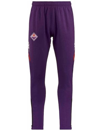 Kappa Jogging Pantalon Abunszip Pro 6 ACF Fiorentina 22/23 - Violet