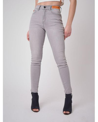Project X Paris Jeans skinny Jean F1990013A - Gris