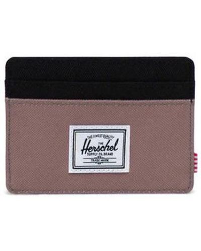 Herschel Supply Co. Portefeuille Charlie Cardholder Taupe Grey/Black - Neutre
