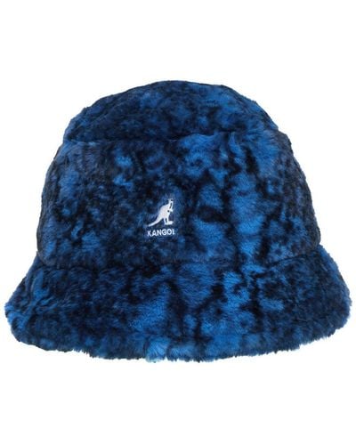 Kangol Chapeau FAUX FUR - Bleu