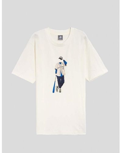 New Balance T-shirt - Blanc