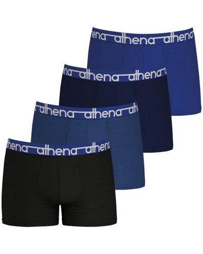 Athena Boxers 4 Boxers EASY JEAN El - Noir