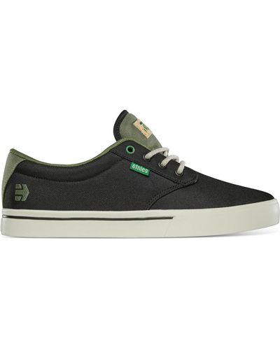 Etnies Chaussures de Skate JAMESON 2 ECO X TFTF BLACK OLIVE - Noir