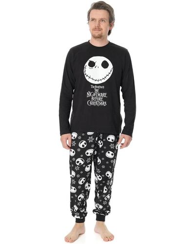 Nightmare Before Christmas Pyjamas / Chemises de nuit NS7025 - Noir