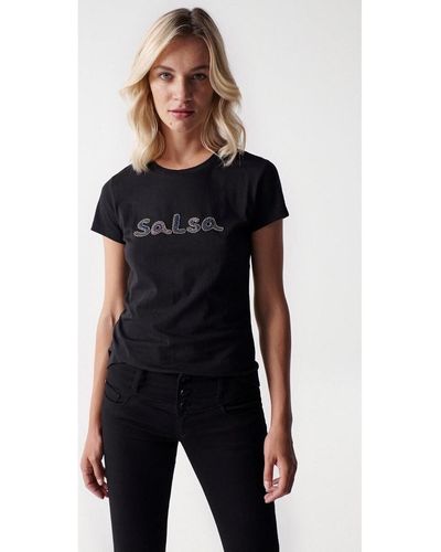 Salsa Jeans T-shirt - Noir