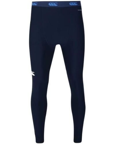 Canterbury Collants LEGGING RUGBY THERMOREG - CANT - Bleu