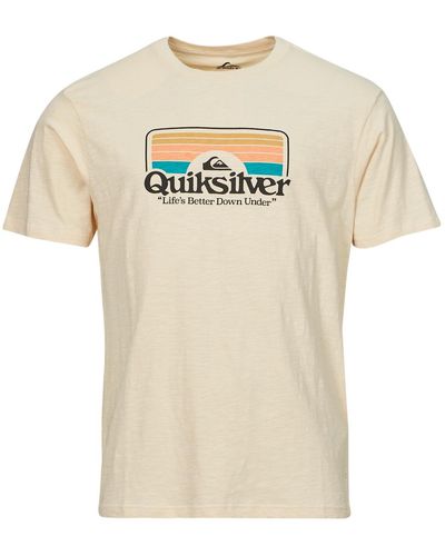 Quiksilver T-shirt STEP INSIDE SS - Neutre