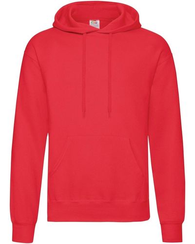 Fruit Of The Loom Sweat-shirt 62208 - Rouge