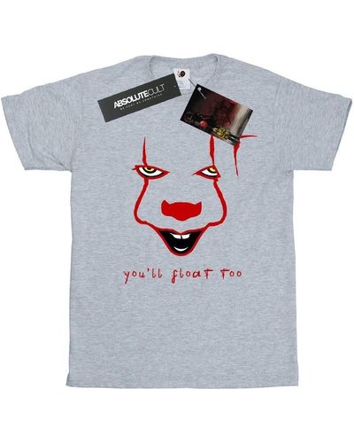 It T-shirt Pennywise Float - Gris