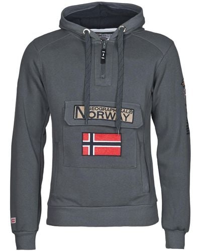 GEOGRAPHICAL NORWAY Sweat-shirt - Gris