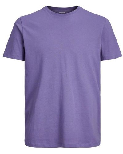 Jack & Jones T-shirt 12156101 JJEORGANIC BASIC TEE-TWL PURPLE - Violet