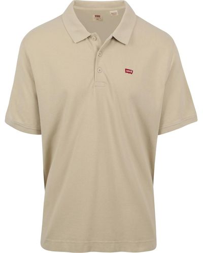 Levi's T-shirt Polo Piqué Big Tall Beige - Neutre