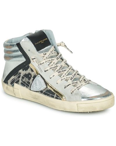 Philippe Model PRSX HIGH WOMAN Chaussures - Multicolore