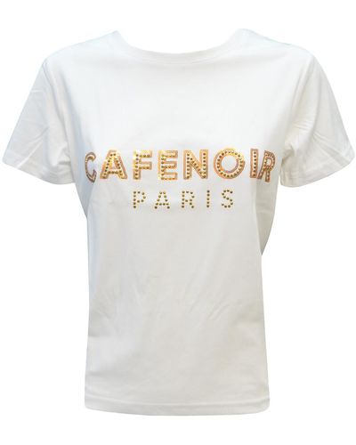 CafeNoir T-shirt JT0119 - Blanc