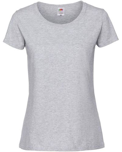 Fruit Of The Loom T-shirt SS424 - Gris