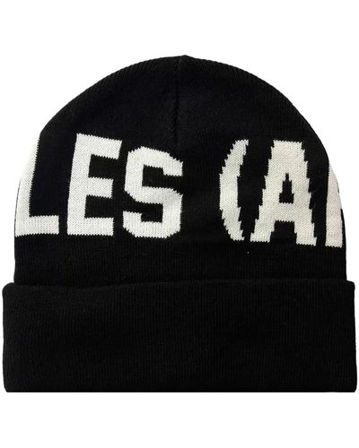 LES (ART)ISTS Les (art)ists Chapeau beanie in black wool - Noir