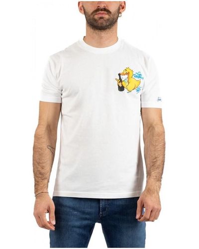 Saint Barth T-shirt T-SHIRT HOMME - Blanc