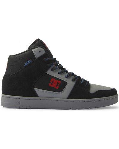 DC Shoes Chaussures de Skate MANTECA 4 HI black grey red - Noir