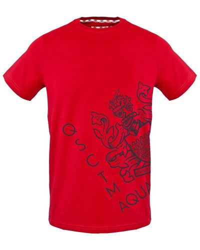 Aquascutum T-shirt - tsia115 - Rouge