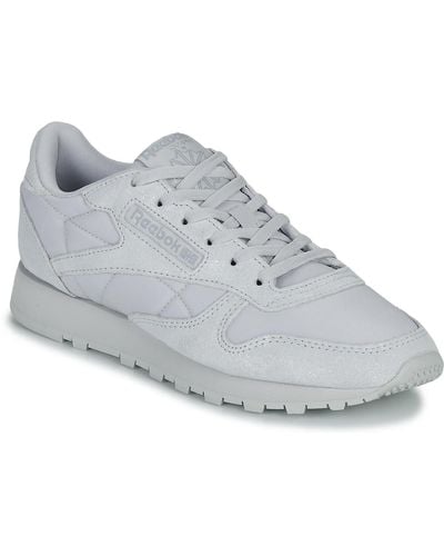 Reebok Baskets basses CLASSIC LEATHER - Gris