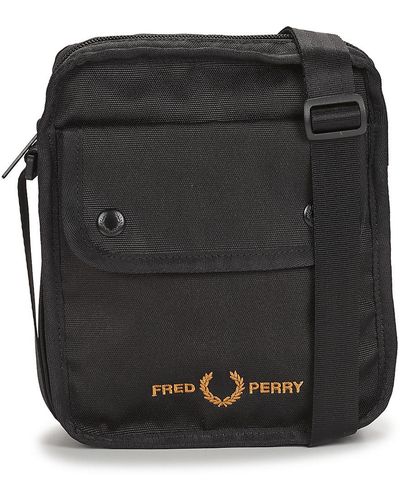 Fred Perry Sacoche BRANDED SIDE BAG - Noir