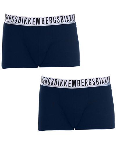 Bikkembergs Boxers BKK1UTR01BI-NAVY - Bleu