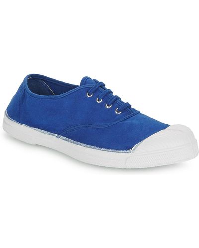 Bensimon Baskets basses TENNIS LACETS - Bleu