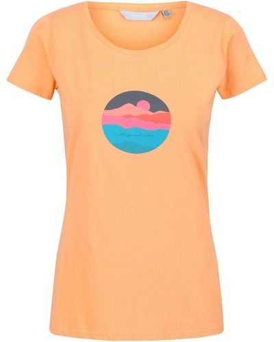 Regatta T-shirt Breezed II - Orange