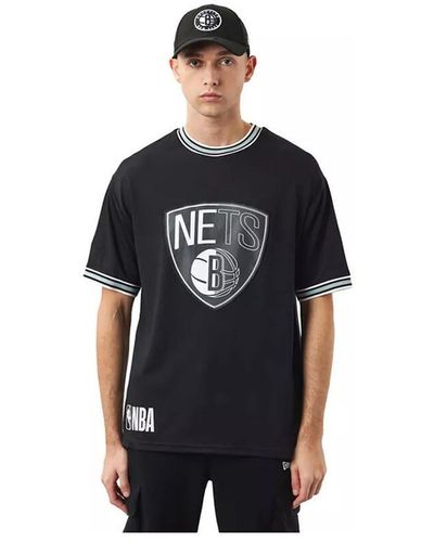 KTZ T-shirt Brooklyn Nets NBA Team Logo - Bleu