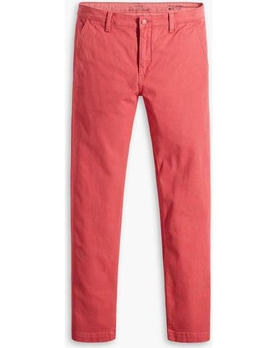Levi's Pantalon 17199 0075 SLIM-GARNET ROSE SHADY - Rouge