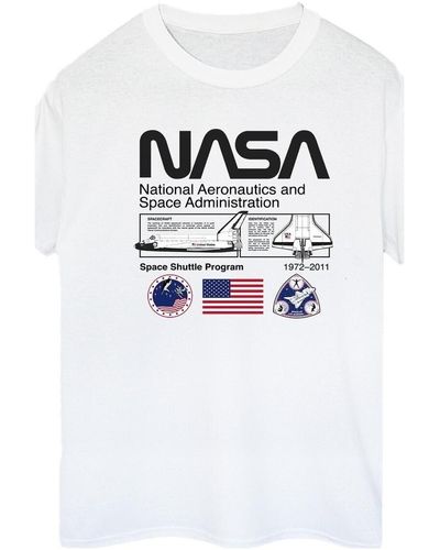 NASA T-shirt Space Admin - Blanc