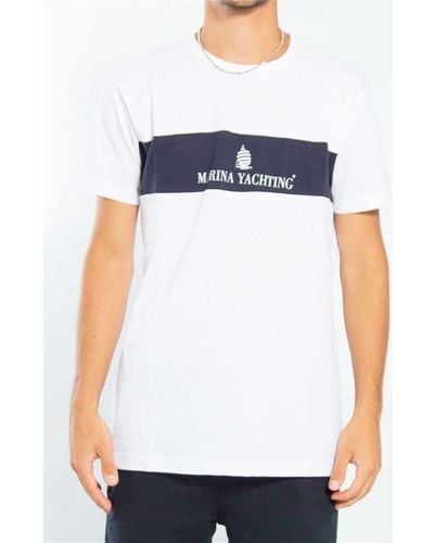 Marina Yachting T-shirt 221T04008 - Blanc