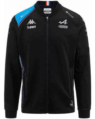 Kappa Sweat-shirt Veste Atriso BWT Alpine F1 Team 2023 Noir