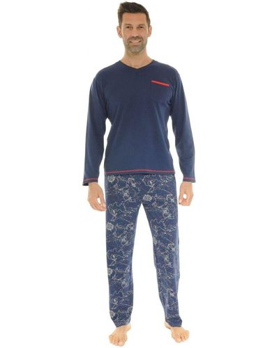 Christian Cane Pyjamas / Chemises de nuit WHALE - Bleu